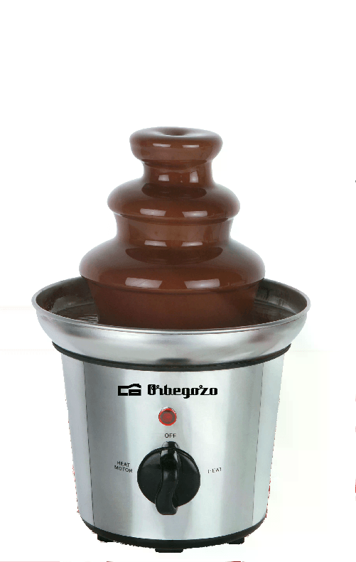 Orbegozo-Elegance-Fontana-di-cioccolato---3-livelli-in-acciaio-inossidabile---Mantenimento-del-calore---Sicuro-e-facile-da-usare---Ideale-per-palati-esigenti
