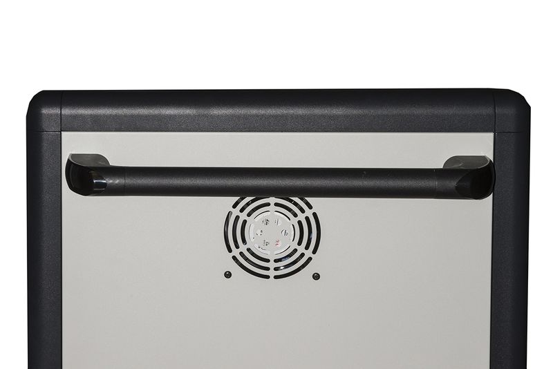 Armadio-Alloggiamento-45-Tablet-Con-Ruote-Multiprese-Incluse-Ventole-Di-Raffreddamento-Porta-In-Acciaio-Traforata-Colore-Grigio-Nero