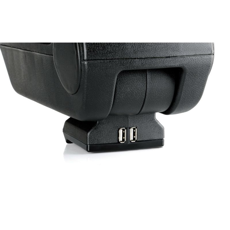 Premium-bracciolo-3-funzioni-con-doppio-sistema-di-fissaggio-e-connessione-USB-12V---Carbon-Look