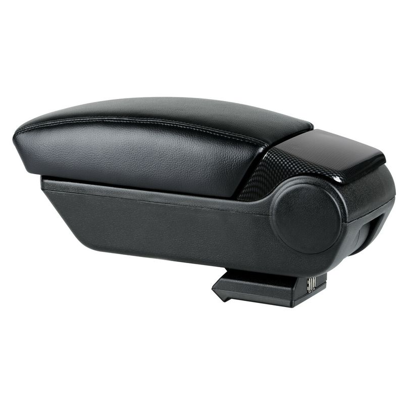 Premium-bracciolo-3-funzioni-con-doppio-sistema-di-fissaggio-e-connessione-USB-12V---Carbon-Look