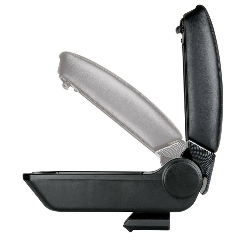 Premium-bracciolo-3-funzioni-con-doppio-sistema-di-fissaggio-e-connessione-USB-12V---Carbon-Look
