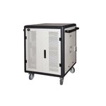 Link Accessori LKSCA40 portable device management cart& cabinet Carrello per la gestione dei dispositivi portatili Nero