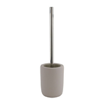 Cleafe-porta Scopino Con Scopettino Wc D'appoggio Arredo Accessorio Da Bagno Tortora 87816 -
