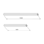 Cisa 07081060 Aste Verticali Collegamento Scrocchi Pvd Inox Satinato