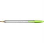 Bic-Crystal-Fun-Boligraph-Boligraph---Punta-di-spessore-16-mm---inchiostro-olio--grigio---colore-verde-lima