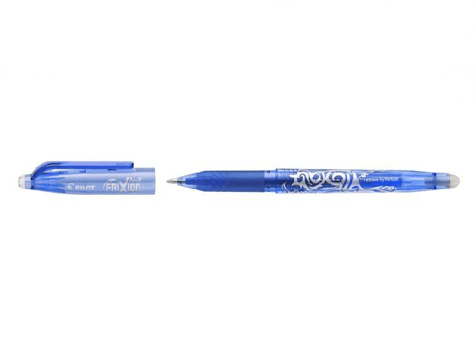 Penna-gel-cancellabile-Pilot-Frixion-Ball---Punta-sferica-da-07-mm---Corsa-04-mm---Impugnatura-ergonomica---Colore-blu