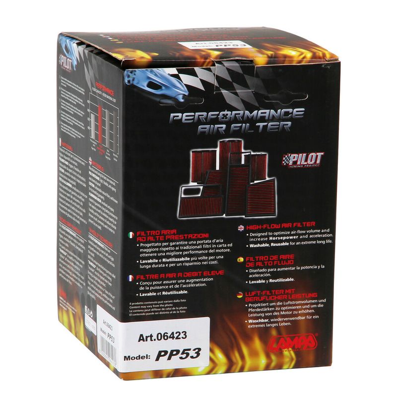 Filtro-aria-Pilot-Performance-PP53