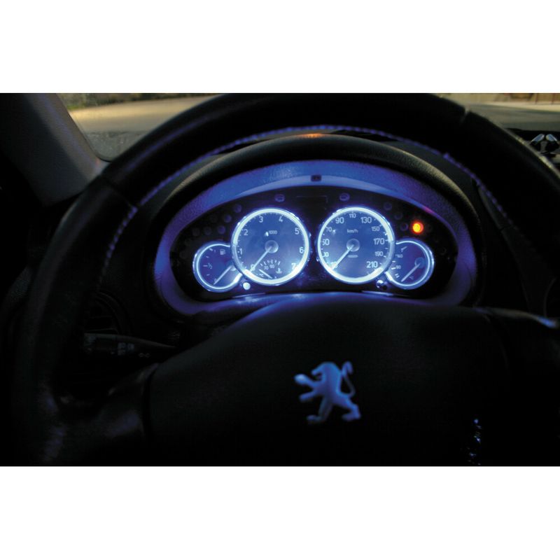 Racing-style-instruments-panel-upgrade---compatibile-per---Peugeot-206--98-02-
