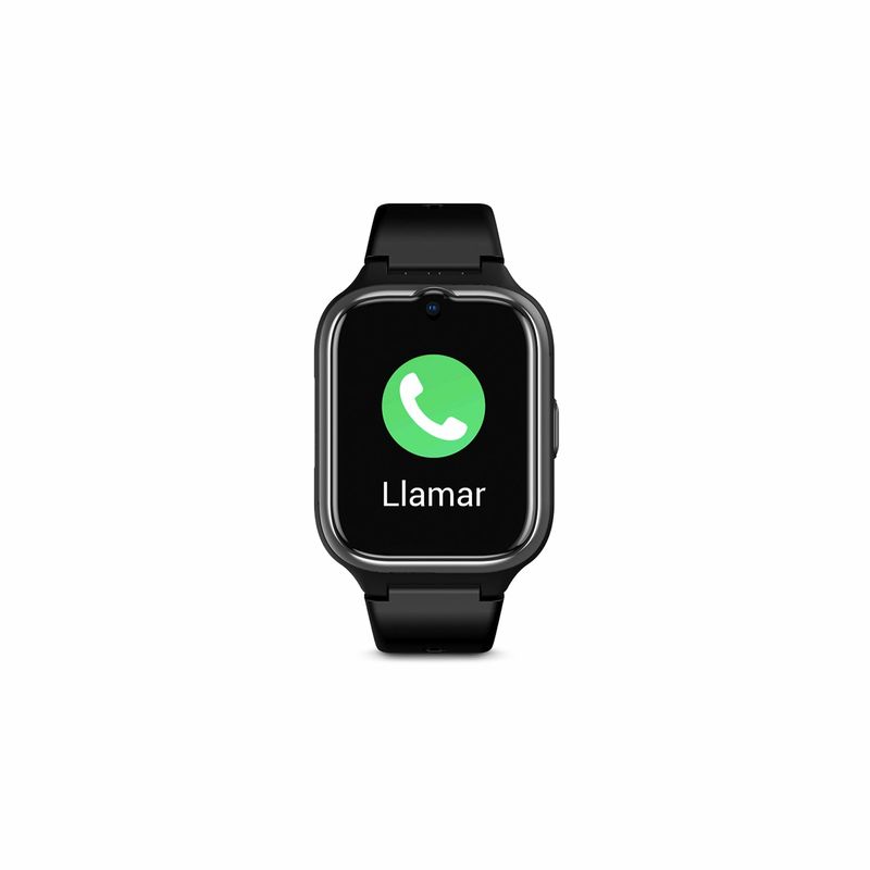 SPC-Smartee-4G-Senior-Smartwatch-Touch-Screen-da-17---Misura-Frequenza-Cardiaca-Passi-Calorie-ecc...---Protezione-IP68---Colore-Nero