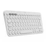 Logitech K380 Multi-Device tastiera Universale Bluetooth QWERTZ Spagnolo Bianco