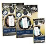 FAVINI Carta metallizzata SPECIAL EVENTS A4 10fg 250gr crema FAVINI