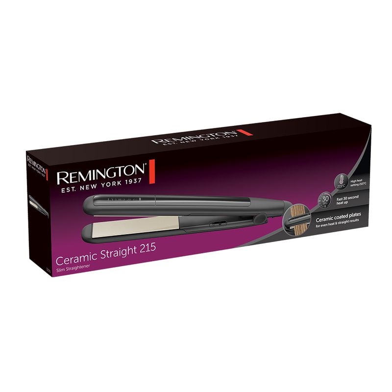 Piastra-capelli-Remington-S1370-CERAMIC-STRAIGHT-215-Slim-Black