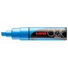 Uni-Ball-ChalkGlass-PWE-8K-evidenziatore-in-gesso-Scalpello-Azzurro-1-pz