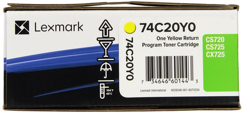 Toner-Lexmark-74C20Y0-Giallo---3000-Pagine