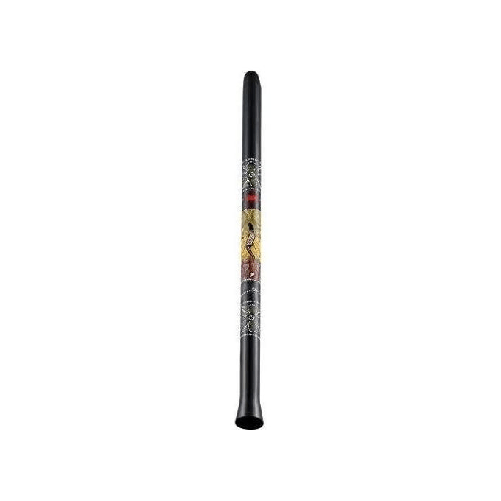 Meinl Didgeridoo Bastone con Disegni Simula il Rumore Della Pioggia Nero