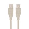 Nanocable-10.01.0304-cavo-USB-3-m-USB-2.0-USB-A-Beige