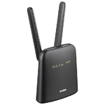 D-Link N300 router wireless Ethernet Banda singola (2.4 GHz) 3G 4G Nero