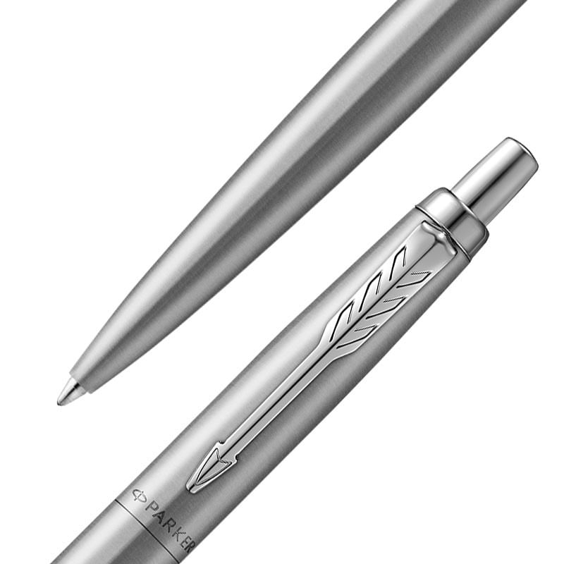 PARKER-Penna-a-sfera-Jotter-Monochrome-XL-acciaio-satinato-punta-M-Parker