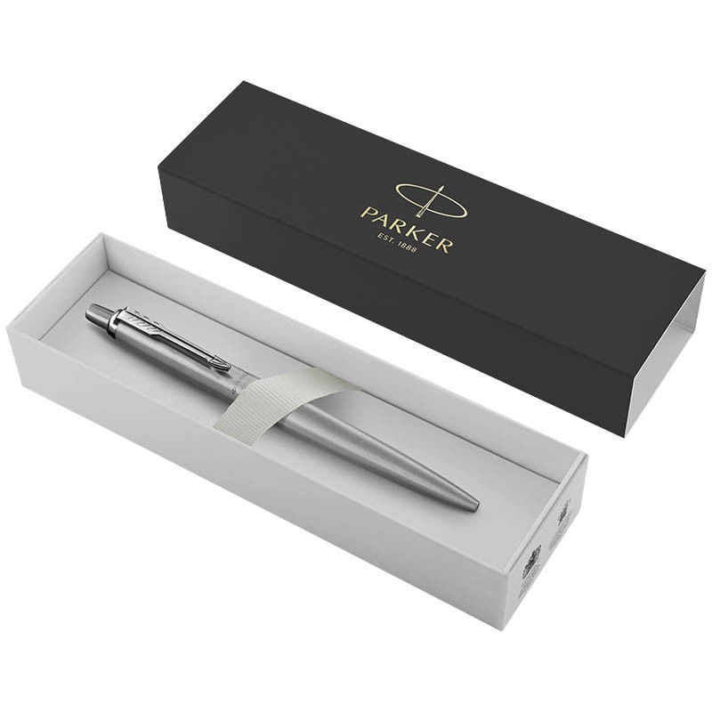 PARKER-Penna-a-sfera-Jotter-Monochrome-XL-acciaio-satinato-punta-M-Parker