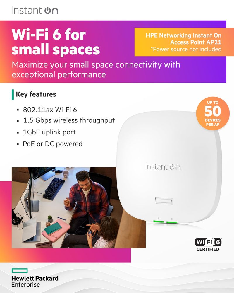Access-Point-Aruba-Instant-On-AP21---Wi-Fi-6
