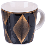 Set 6 tazzine caffe' 90 ml in bone china, Mondrian