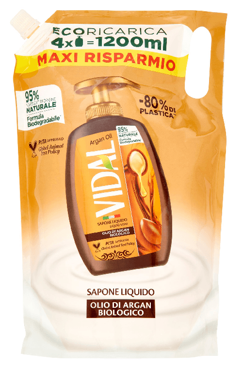 Vidal-Sapone-Sacco-1200-Ml.-Olio-Di-Argan-Made-In-Italy