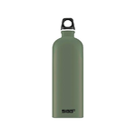 Sigg Traveller Leaf Green Touch Borraccia in Alluminio Ermetica 1 Litro Verde