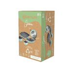 Bialetti Aeternum Green Induction Wood Batteria 8 Pezzi