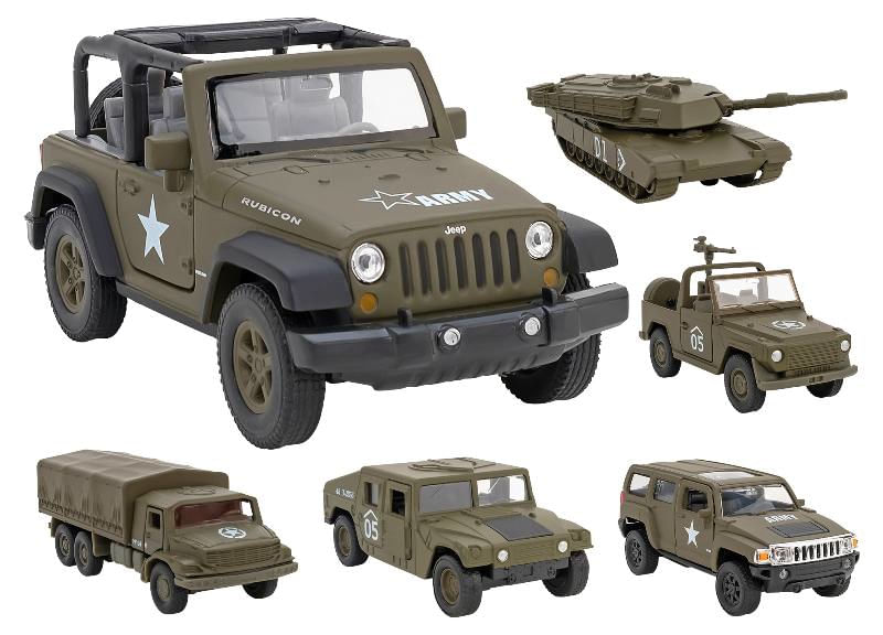Globo-Welly-1-38-Veicoli-Militari--1-Pezzo-Singolo-Misto-