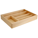 Portaposate 5 Posti Legno Chiaro Crazystock Selection