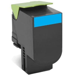 Lexmark 802XC cartuccia toner 1 pz Originale Ciano