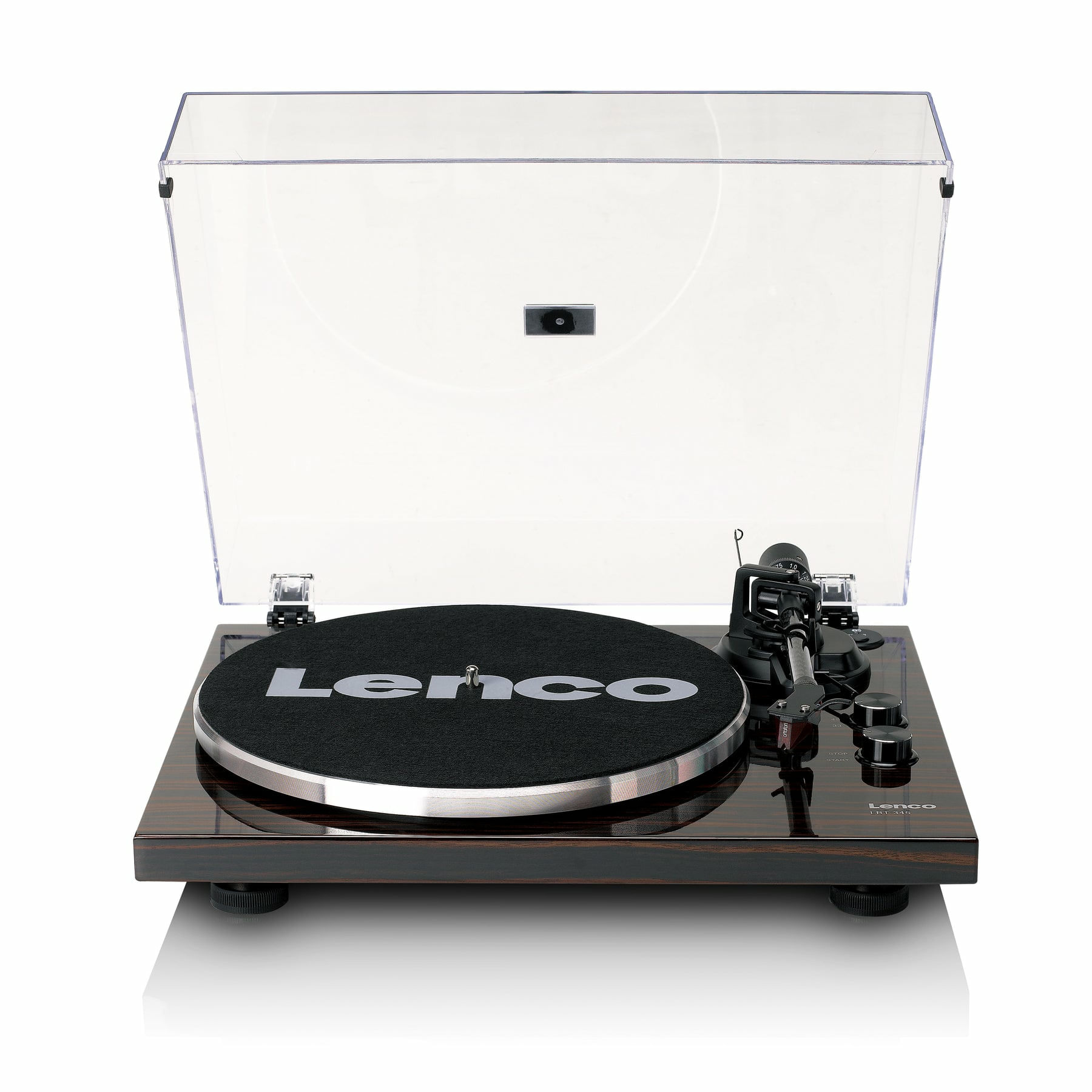 Lenco LBT-345WA piatto audio Giradischi con trasmissione a cinghia Noce