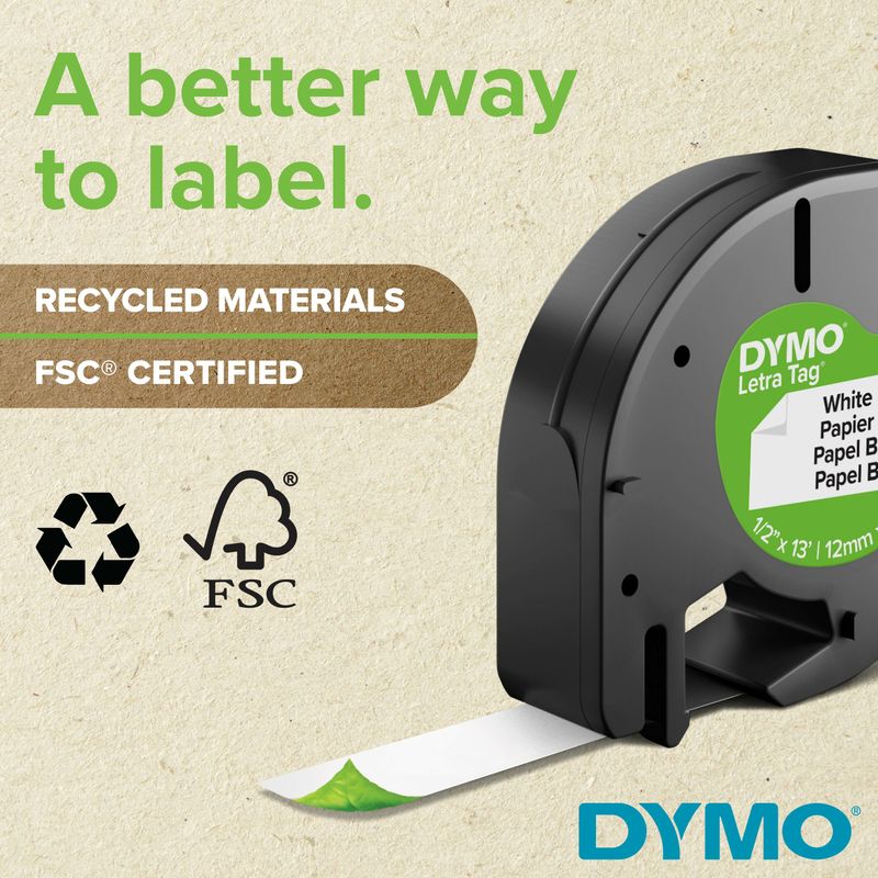 DYMO-LetraTag-LT-100H---Tape-stampante-per-etichette--CD--160-x-160-DPI-ABC--Dymo-LetraTag-LT-100H-Desktop-Label-Printer