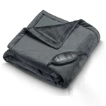 Beurer HD 74 Cosy Limited Edition Coperta elettrica 100 W Nero Tessuto felpato