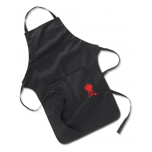 Grembiule-da-cucina-Weber-modello-6474-colore-Nero-regolabile-per-cucinare-con-stile-e-protezione