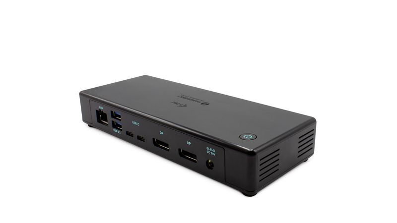 i-tec-TB3CDUALDPDOCKPD-replicatore-di-porte-e-docking-station-per-notebook-Cablato-Thunderbolt-3-Nero