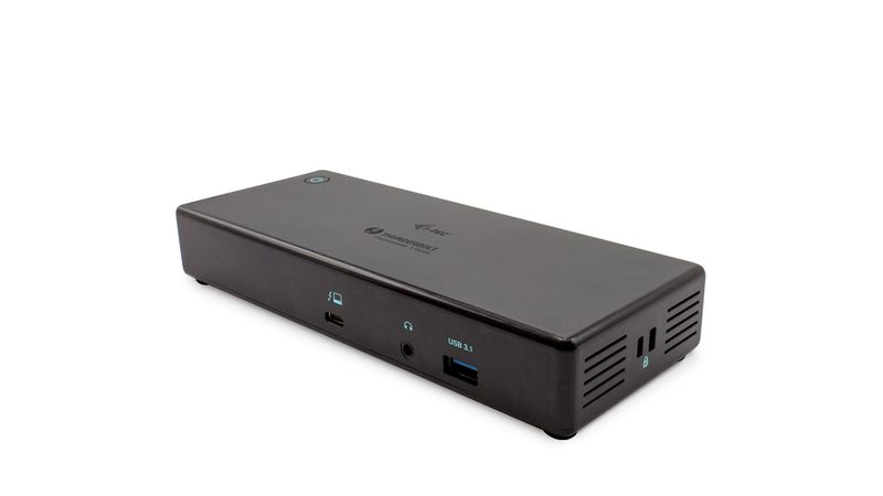 i-tec-TB3CDUALDPDOCKPD-replicatore-di-porte-e-docking-station-per-notebook-Cablato-Thunderbolt-3-Nero