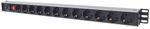 Intellinet-714044-unita-di-distribuzione-dell-energia--PDU--12-presa-e--AC-1U-Nero