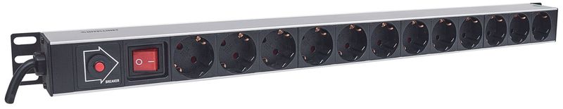 Intellinet-714044-unita-di-distribuzione-dell-energia--PDU--12-presa-e--AC-1U-Nero