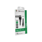 Tiemme Cavo di Ricarica Usb-A Type C 200cm Nero