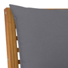 vidaXL-Panca-da-Giardino-1145cm-con-Cuscino-Grigio-Massello-di-Acacia
