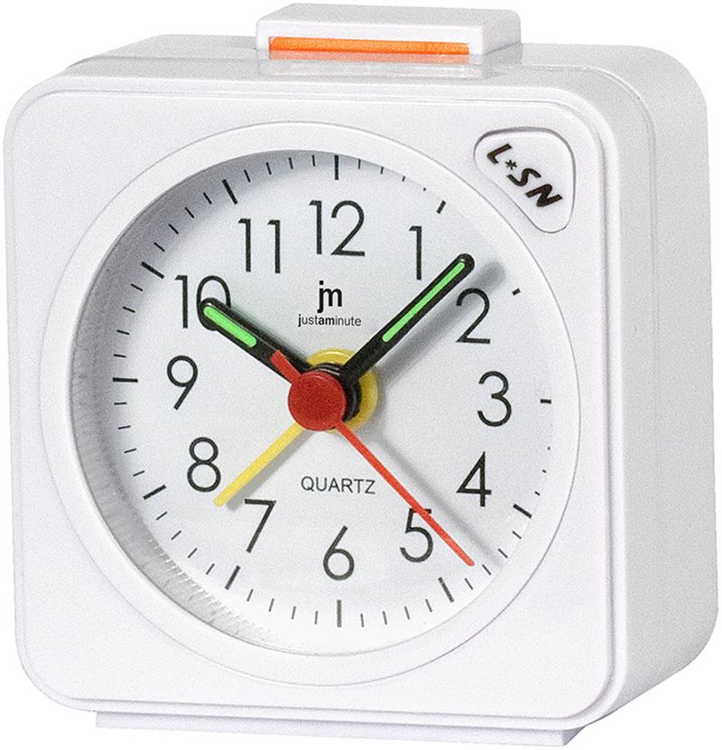 Lowell-Sveglia-JA7051S-JUSTAMINUTE-Con-funzione-snooze-Silver