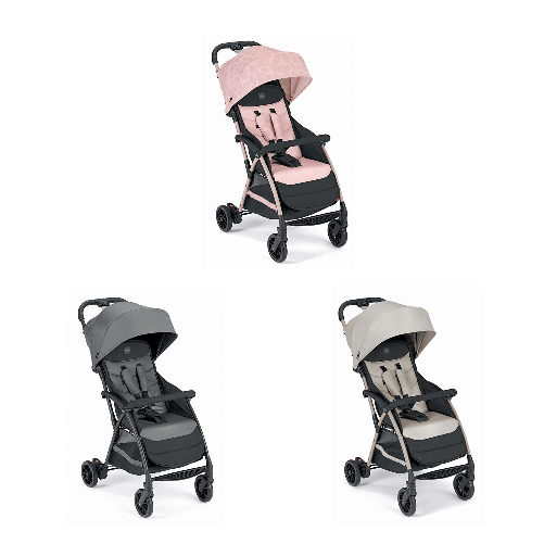 Passeggino-Giramondo-Beige---Leggero-e-Compatto