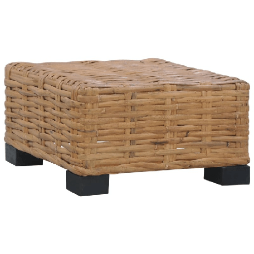 vidaXL-Tavolino-da-Caffe-47x47x28-cm-in-Rattan-Naturale