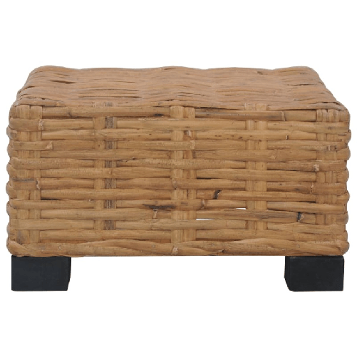 vidaXL-Tavolino-da-Caffe-47x47x28-cm-in-Rattan-Naturale