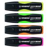 Stabilo-Green-Boss-Set-de-Mesa-de-4-Marcadores-Fluorescentes-83--Plastico-Reciclado---Bloc-de-Notas-Adhesivas-100--Papel