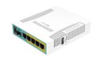 Mikrotik-hEX-PoE-router-cablato-Bianco