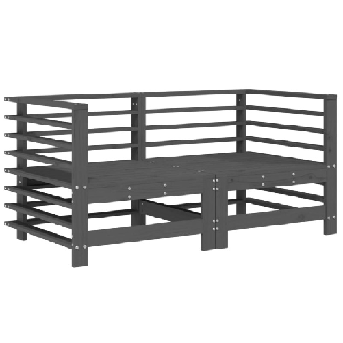 vidaXL-Divani-Angolari-con-Cuscini-2-pz-Legno-Massello-di-Pino-Grigio
