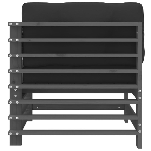 vidaXL-Divani-Angolari-con-Cuscini-2-pz-Legno-Massello-di-Pino-Grigio