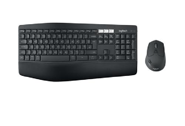 Logitech-MK850-Performance-tastiera-Mouse-incluso-RF-senza-fili---Bluetooth-QWERTY-Spagnolo-Nero